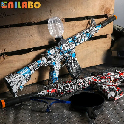 M4A1 Electric Orbezz Blaster 🔫 Recargable y de alta velocidad – Batallas épicas de verano