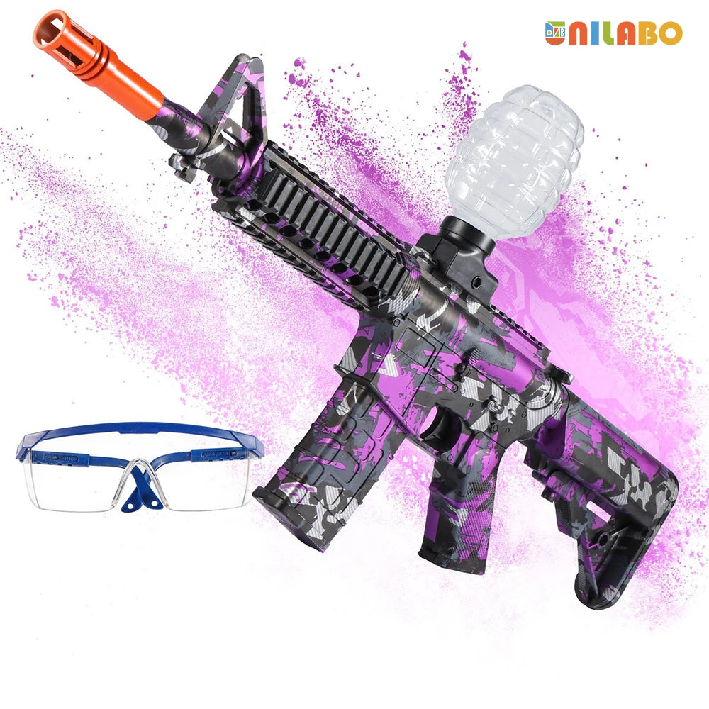 M4A1 Electric Orbezz Blaster 🔫 Recargable y de alta velocidad – Batallas épicas de verano