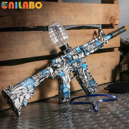 M4A1 Electric Orbezz Blaster 🔫 Recargable y de alta velocidad – Batallas épicas de verano